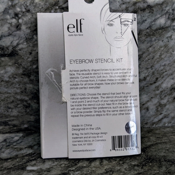 2/$18 NWT e.l.f. Eyebrow Stencil Kit - Picture 2 of 2